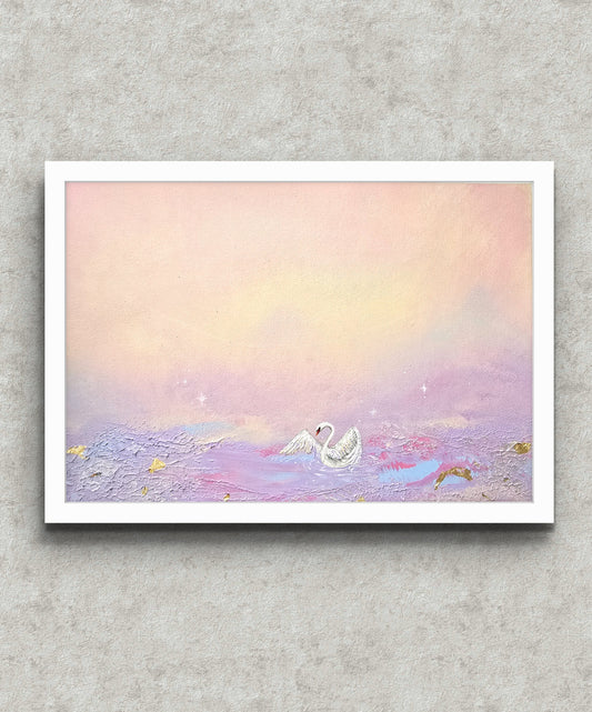 The swan's waltz - A4 | Unframed