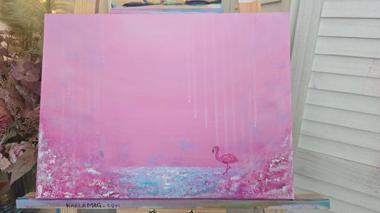 Where She Lands- 30x40cm | Original