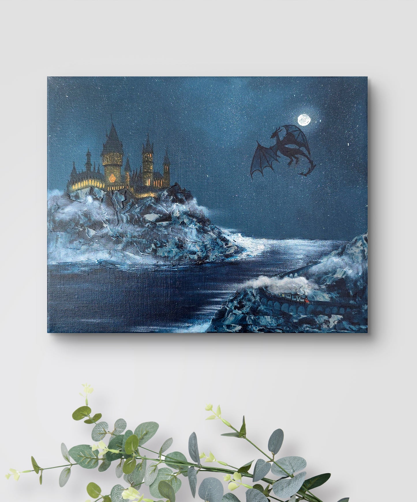 Nightfall Over theCastle| Fine Art Print
