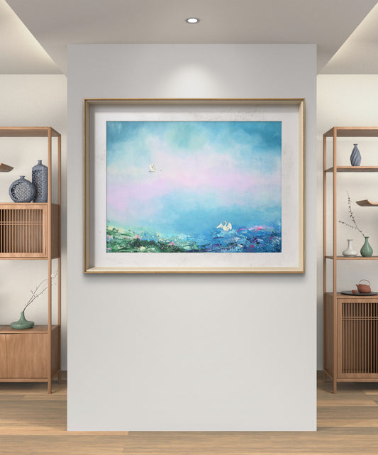 Bleu brisée | Fine Art Print