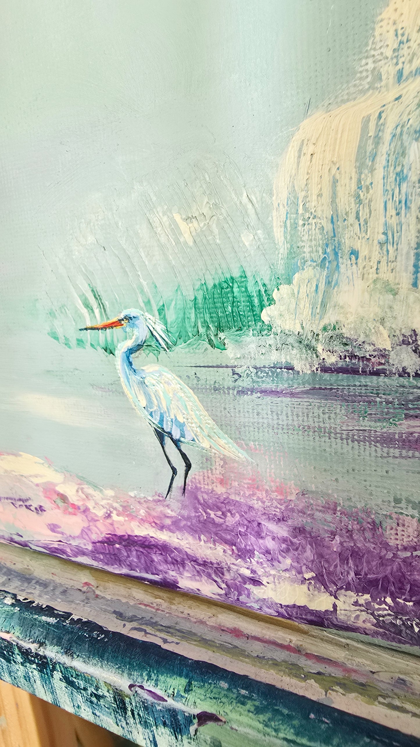Veil of quartz - 40x50cm | Original