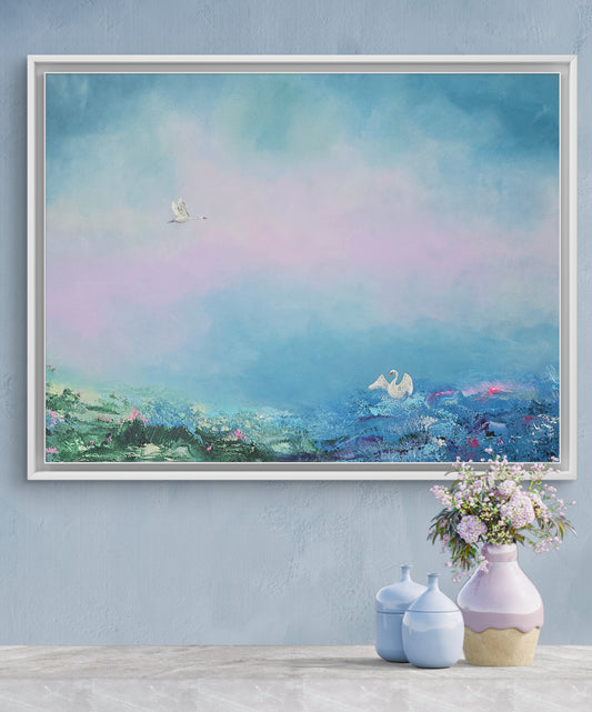 Bleu Brisée - 60x80cm | Original