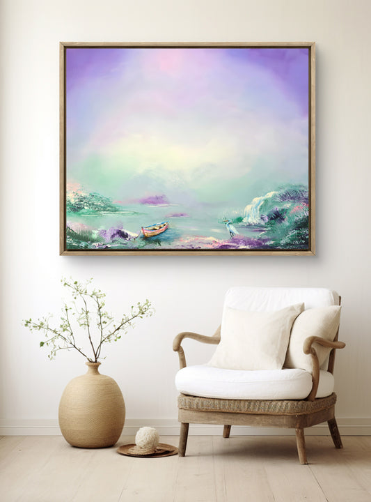 Veil of quartz - 40x50cm | Original