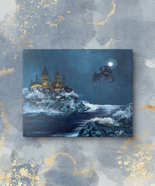 Nightfall Over theCastle| Fine Art Print