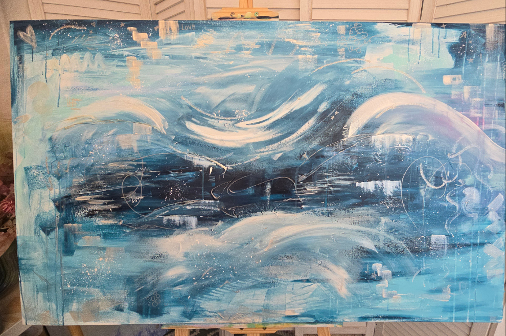 Blue Floyd - 80x130cm | Original