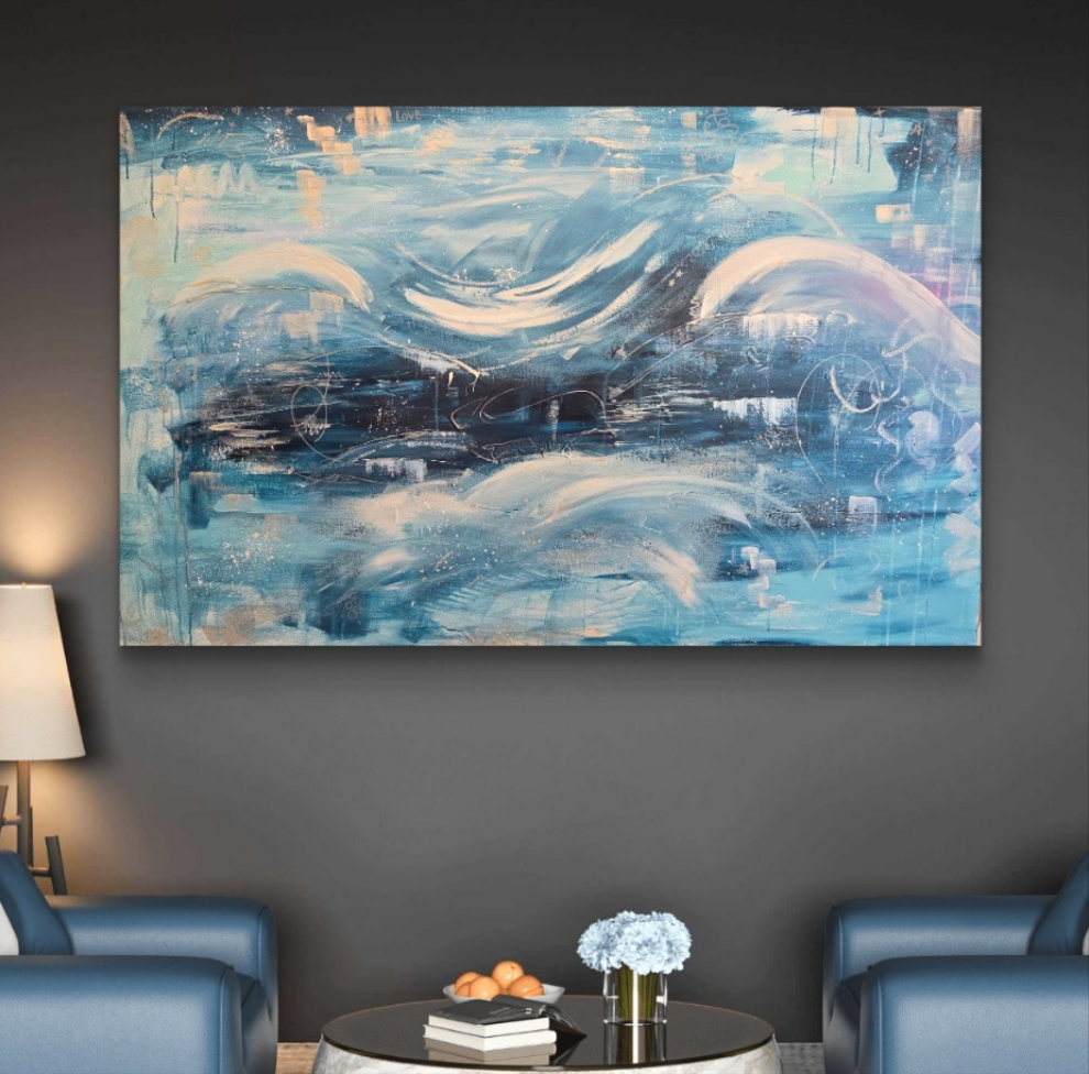 Blue Floyd - 80x130cm | Original
