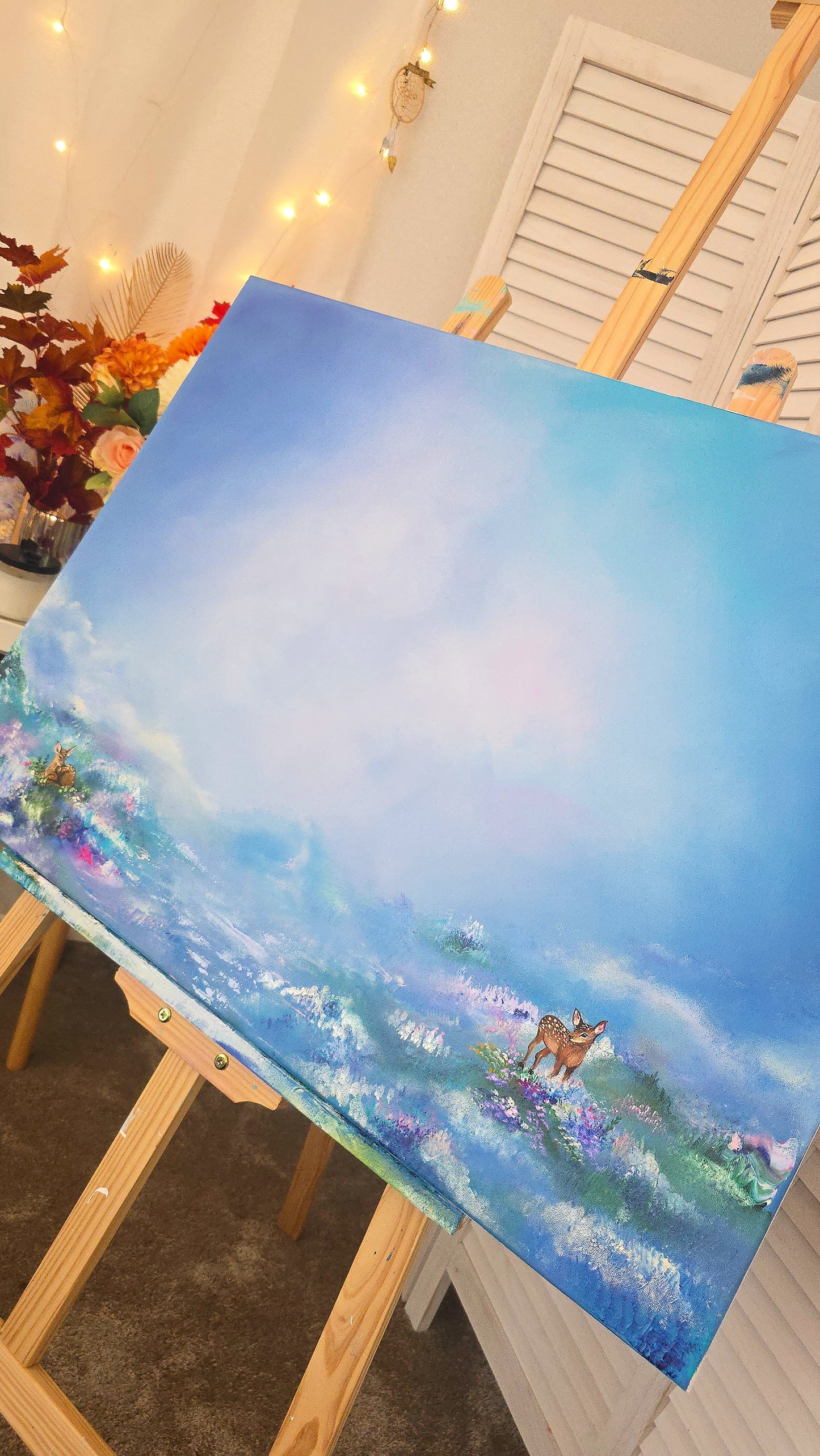 Oh deer!  - 58x78cm | Original