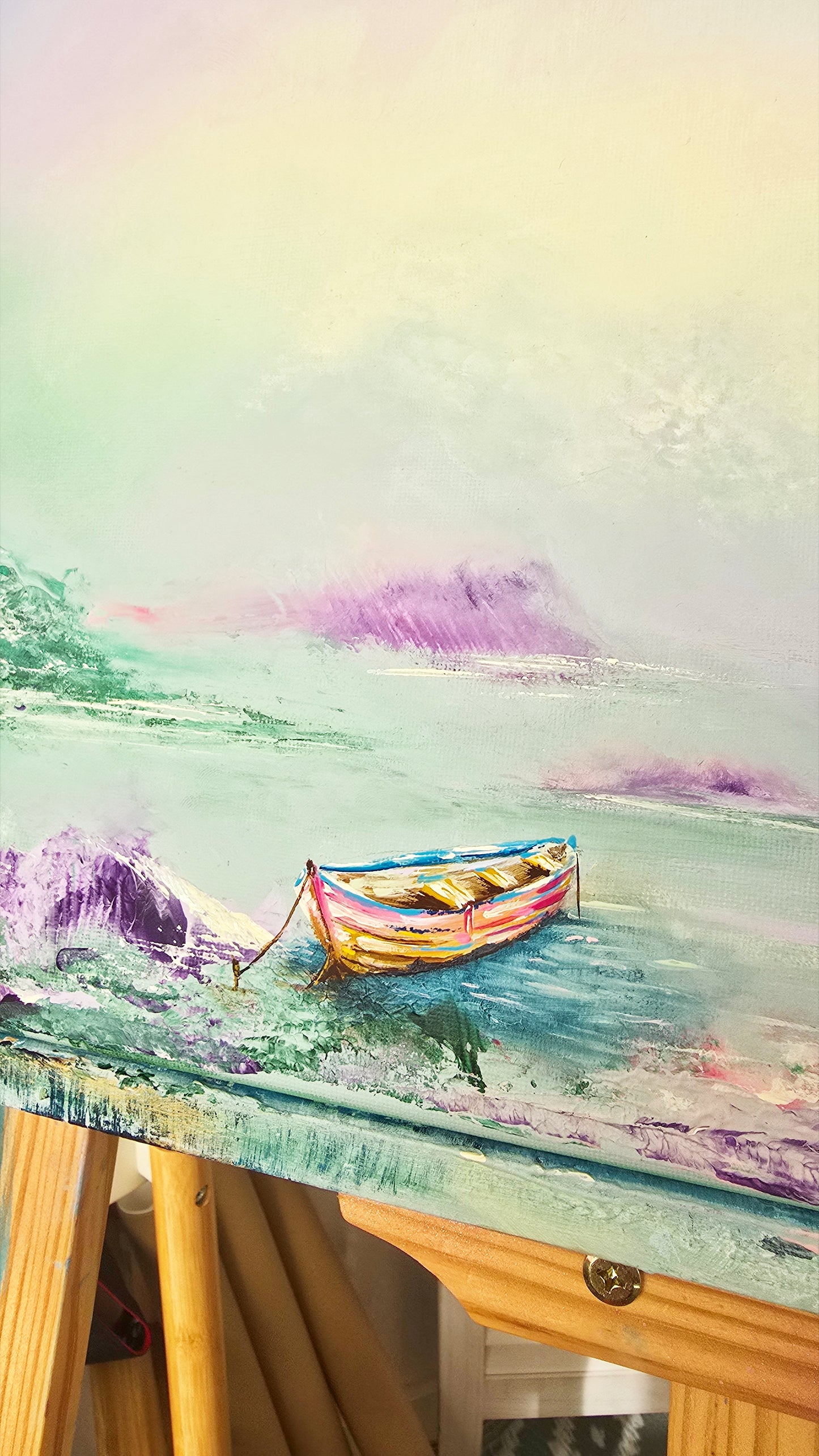 Veil of quartz - 40x50cm | Original