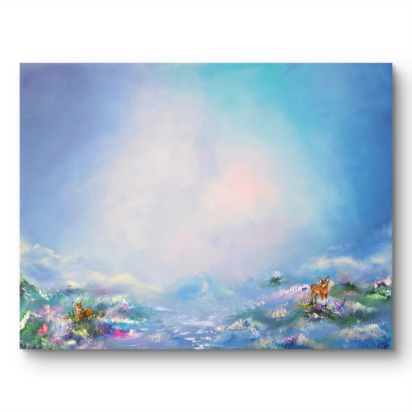 Oh deer!  - 58x78cm | Original