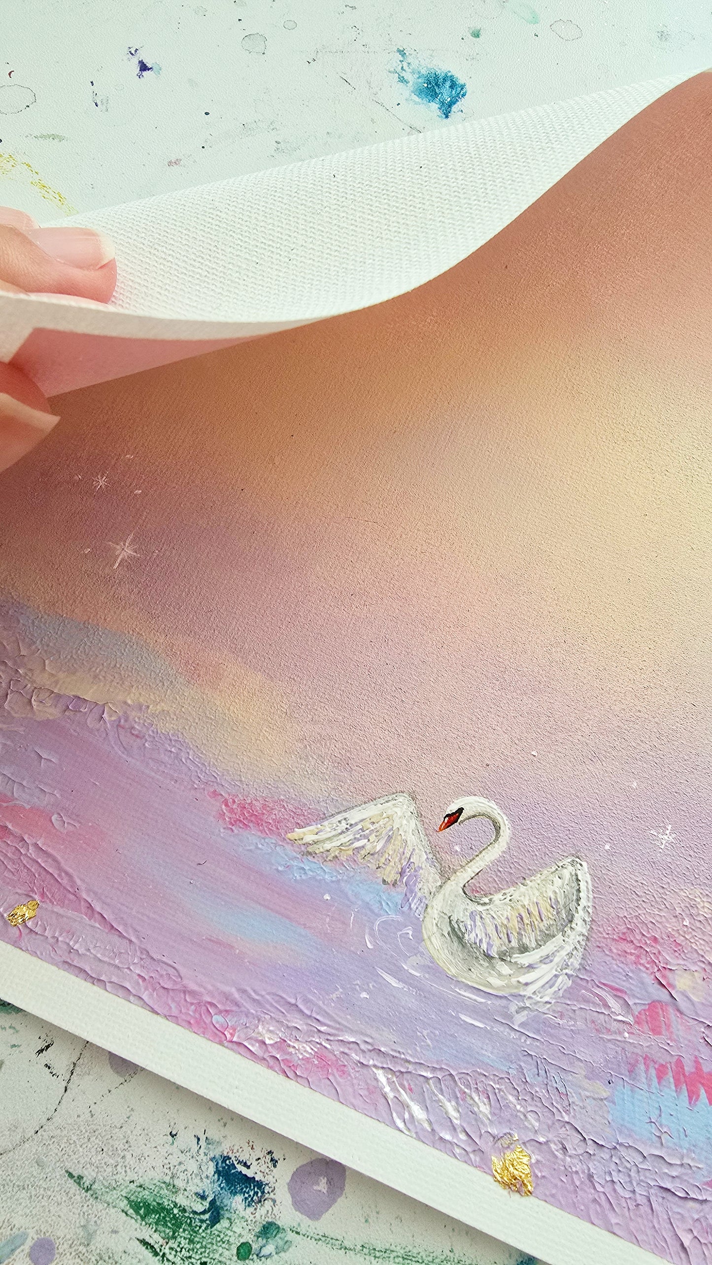 The swan's waltz - A4 | Unframed