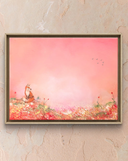 Blush Horizon - 18x24cm | Original