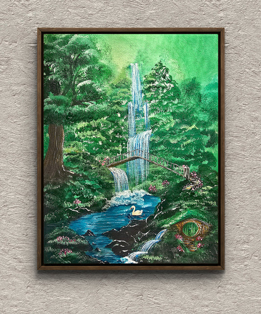 Elarien  Falls - 18x24cm | Original